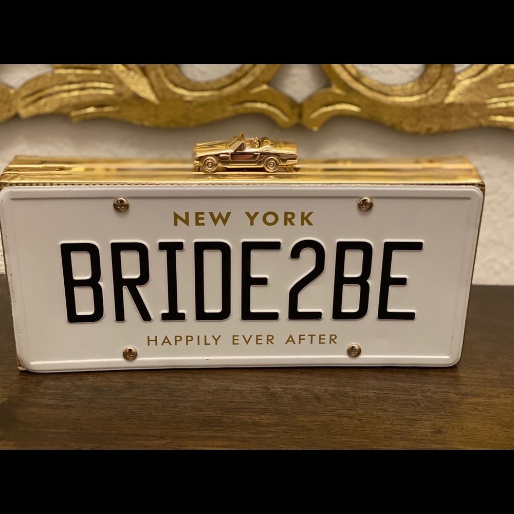 Kate Spade Bride2Be purse clutch
